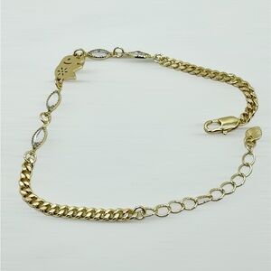 18K Gold Filled Elephant Bracelet/Anklet